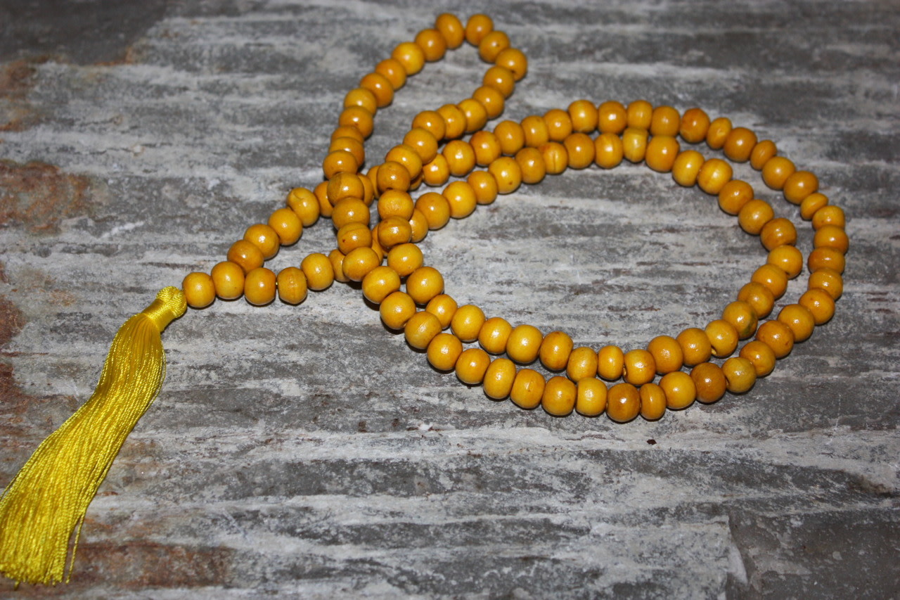 Tassel Necklace Buddha Yellow Wooden Beads Jewelry | #cik3601y Tassel Necklace Buddha Yellow Wooden Beads Jewelry | #cik3601y